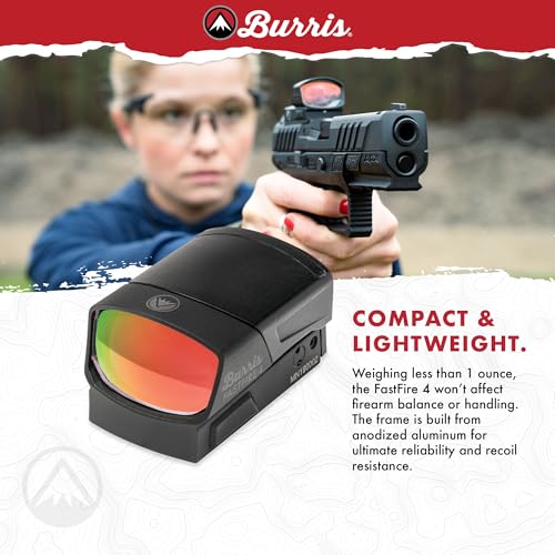 Image of BURRIS FastFire IV Multi-Reticles Picatinny Mount Waterproof /Fogproof /Shockproof Black Matte Red Dot Hunting Sight (300259)