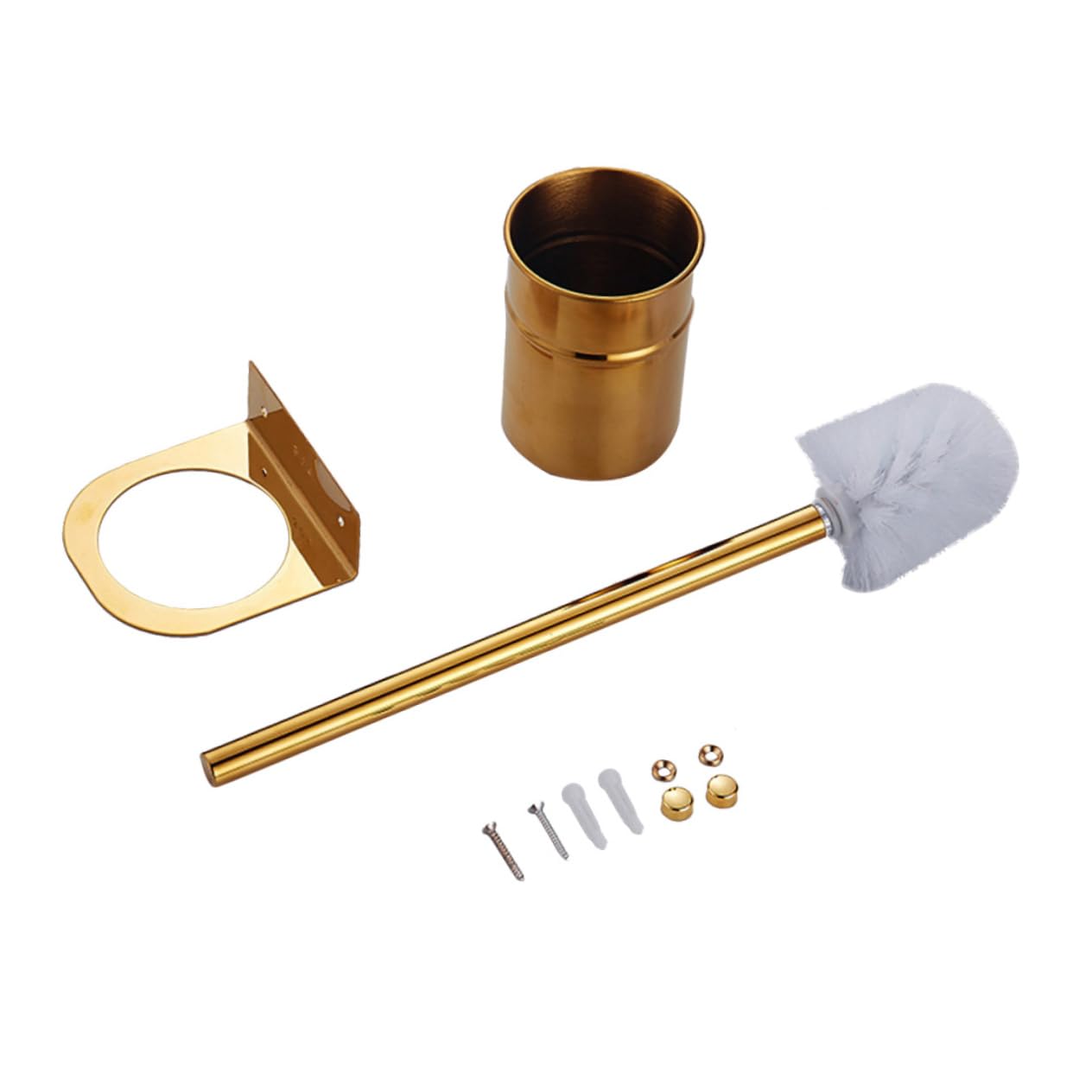 Brosse WC poils résistants Cabilock en acier inoxydable pour éliminer le tartre incrusté