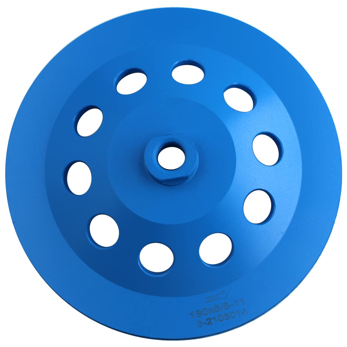 7 pulgadas Turbo fila diamante pulido taza rueda 5/8 "-11 Arbor ángulo amoladora disco lijado piedra mármol granito hormigón cerámica