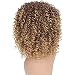 Pelucas sintéticas rizadas Afro para las mujeres negras Peluca rizada rizada rizada...