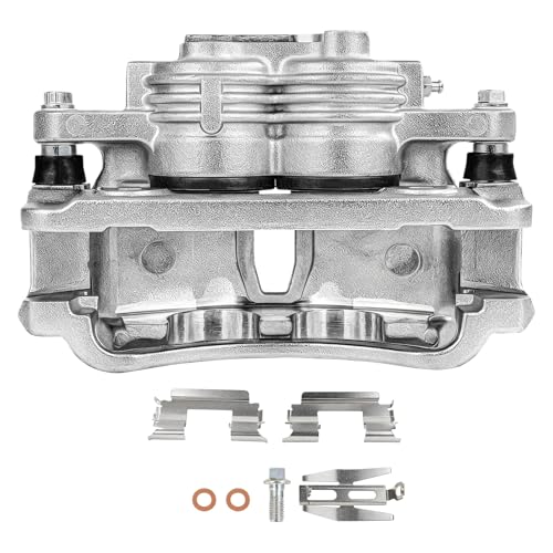 Image of SCITOO 18B4839 Front Left Disc Brake Caliper Assembly w /Bracket For Ford For Mustang 2003-2004