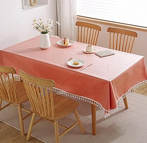 Nappe rectangulaire orange KnSam polyester imperméable 100x160cm - 3