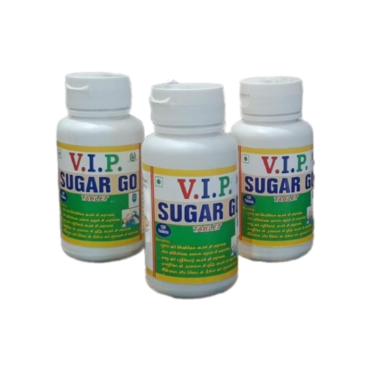 V.I.P. Sugar Go Tablets, Helps Control Sugar, Increase Immunity, Purify Blood, Boost Insulin Production, Repair Pancreas and Liver Damage
