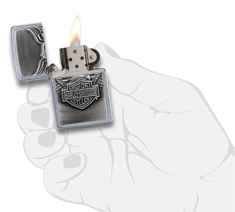 Encendedor Zippo clásico personalizado a prueba de viento miniatura 4