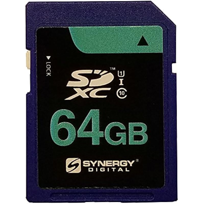 Synergy Digital Camera Memory Card, Works with Sony Alpha a6000