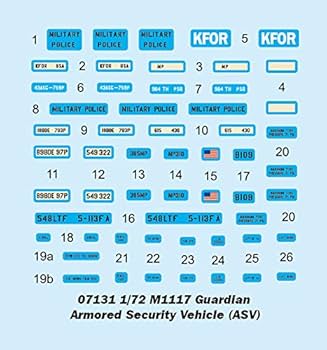(未使用･未開封品)　トランペッター 1/72 アメリカ軍 M1117 ガーディアン兵員輸送車 プラモデル 07131 wyeba8q Amazon | トランペッター 1/72 アメリカ軍 M1117 ガーディアン
