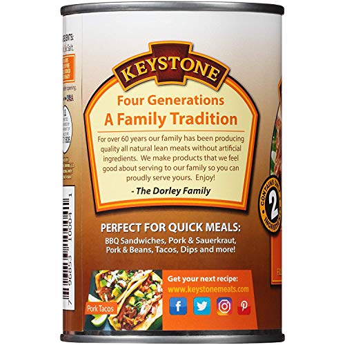 Keystone Meats All Natural Canned Pork, 14.5 Ounce (Two Pack) - Thumbnail 3
