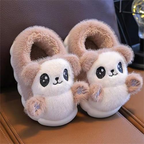 AZCHEN Panda Animal Slippers for Women Men Warm Soft Fuzzy Home Slippers for Indoor Outdoor2