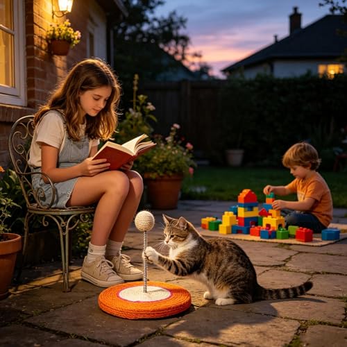 Griffoir pour chatons actif pour entraînement de stimulation mentale