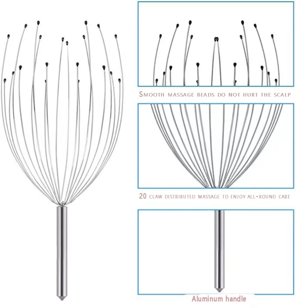 flamingo wireless vibrator Relaxation Head Massage Spider | 12 Feelers Head Massager for Ultimate  Wellness | Buy Now with Express International Delivery