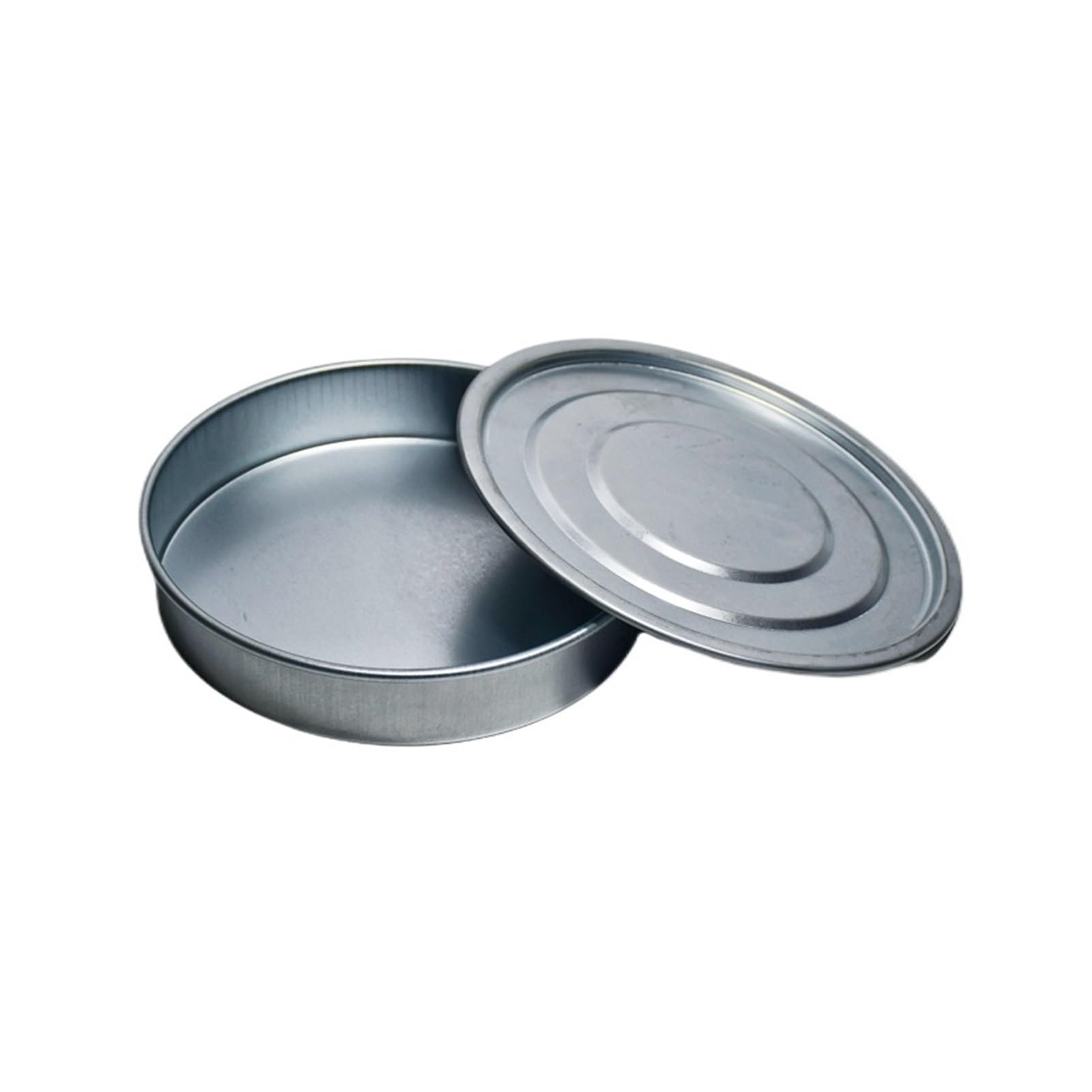 Tamiz de ensayo Tapa y bandeja for tamiz de prueba de 20 cm de diámetro, tapa y fondo galvanizados, 1 unidad