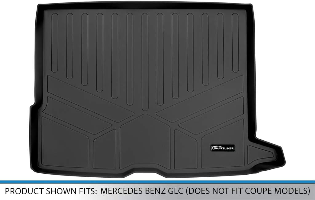 SMARTLINER All Weather Custom Fit Cargo Liner Behind The 2nd Row Compatible with 2017-2022 Mercedes-Benz AMG GLC 43