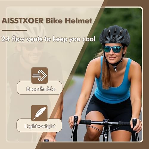 Road Bike Helmet Adult Men & Women, Adjustable Lightweight