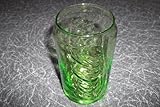coca cola green stevia McDonalds coleccionable de vidrio cristal de Coca Cola puede cristal ½ cerveza para coleccionistas de cristal verde claro.