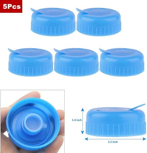 Miniatura 3 de Tapón dispensador de botella de agua reutilizable de 3 a 5 galones, rosca en la tapa de la jarra de 2.165 in