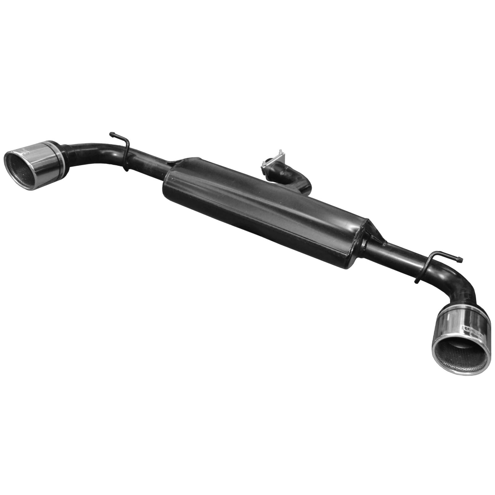 Scarico sportivo Golf 7, silenziatore sportivo, terminale di scarico, impianto di scarico, sportivo, terminale in acciaio inox