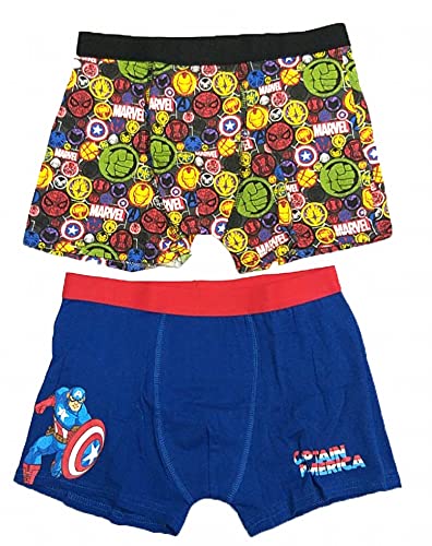 Suncity Pack 2 bóxer Capitán América Los Vengadores Marvel Talla XL Cover
