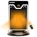 Ceramic Space Heater,ASTERION 1500W Portable Oscillating Electric Heater with Adjustable Thermostat Remote,Personal Office Heater with Timer Overheat Tip-over Small Safe Heater for Indoor Home Bedroom