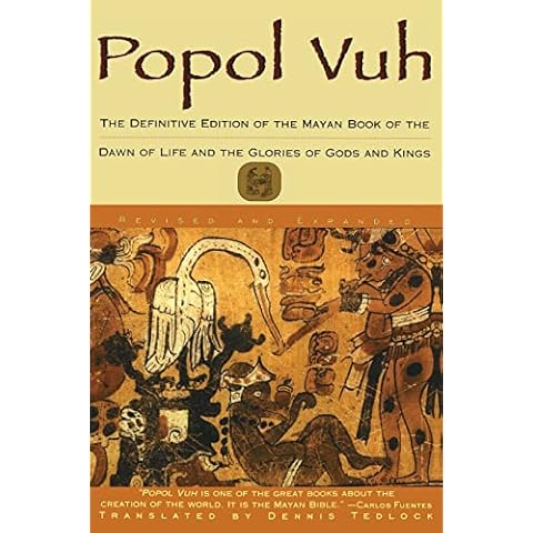 Popol Vuh: The Definitive Edition of The Mayan Book of The Dawn of Life and The Glories of Gods and Kings Cover