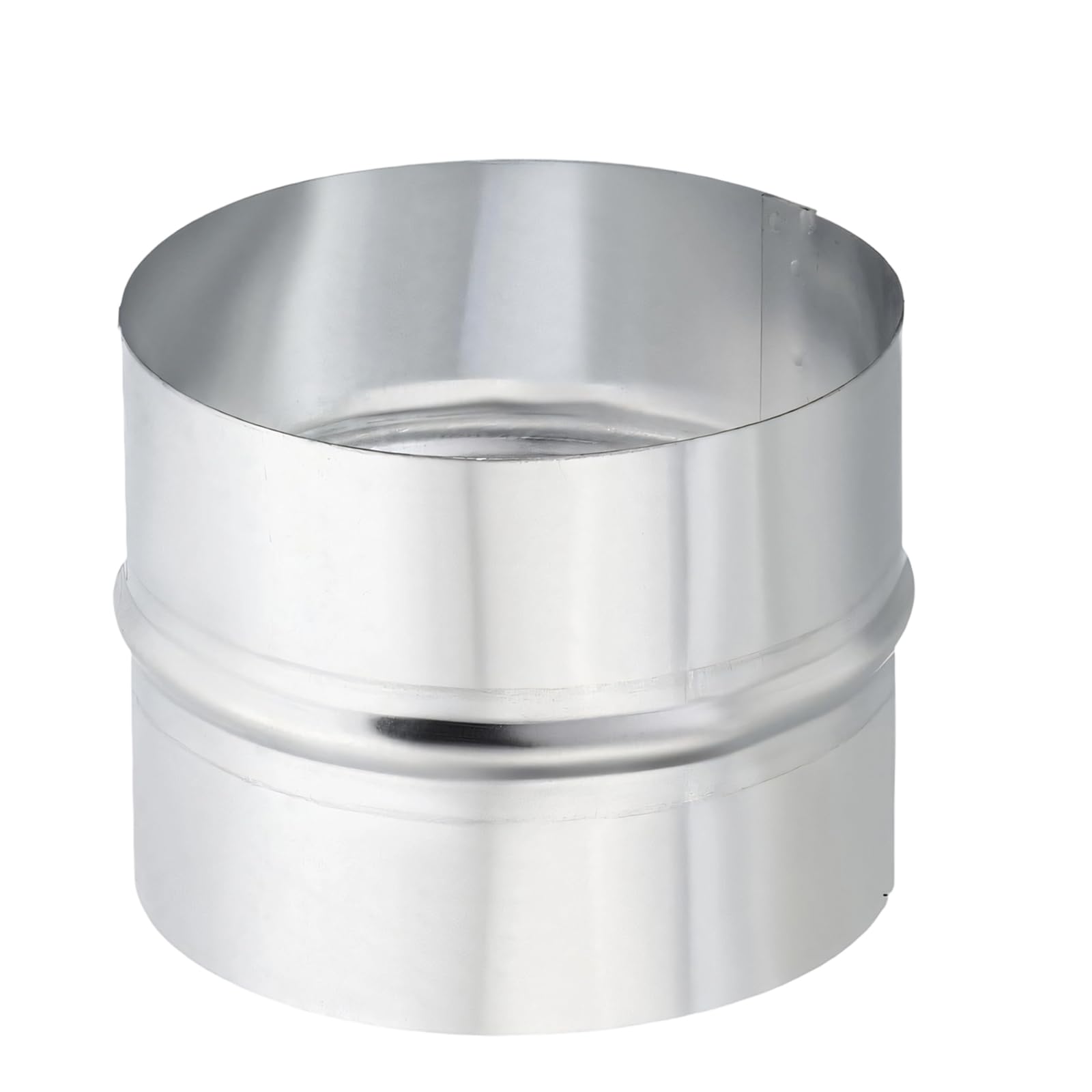 Duty Galvanized Metal Ventilation Tube Connector for Dryer Exhaust Setup and Duct Work HVAC Duct Connector