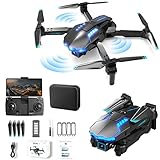 Mini Drone with Dual 1080p Hd FPV Camera Remote Control Toys Holiday for Boys Girls with Altitude...