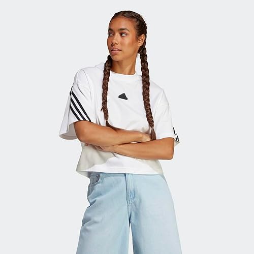 Miniatura 2 de adidas Camiseta Future Icon Three Stripes para mujer