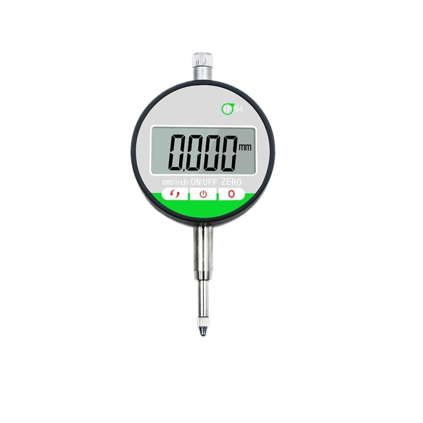 Messuhr, Digitale Messuhr 0-12,7 mm 0,01 IP54-sichere elektronische 0-25,4,001 Mikron-Zifferblatt(0-12.7x0.001mm)