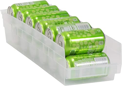 Miniatura 6 de Akro-Mils 30138 Contenedores de plástico para estantes, contenedores de almacenamiento resistentes para organización de garaje, armario y cajones,