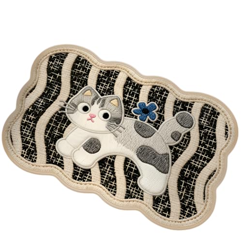 [Tumanld]C}bg 唻  􂦂 ELfUC PVC~ߒ 3bz RۉH փ}bgp ӂӂG ƒp S݌v J[oG[VLxi40x60cm`60x90cmj 50×80cm g̎Ȗ͗l̊DF̔L