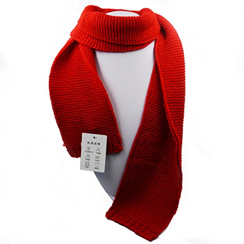Dolores Kids Soft Knitted Scarf Fashion Solid Color Infant Toddler Warm Scarves Muffler Winter Wrap Shawl3