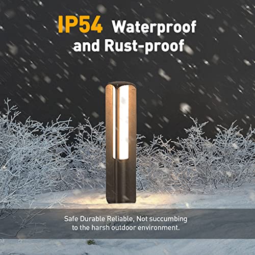 Mvbt Modern Landscape Path Light, 32 Inches Outdoor Led Garden Lawn Patio Courtyard Walkway Driveway Decoration Landscape Bollard Lighting With High Voltage Wired Ip54 Waterproof #TOP2
