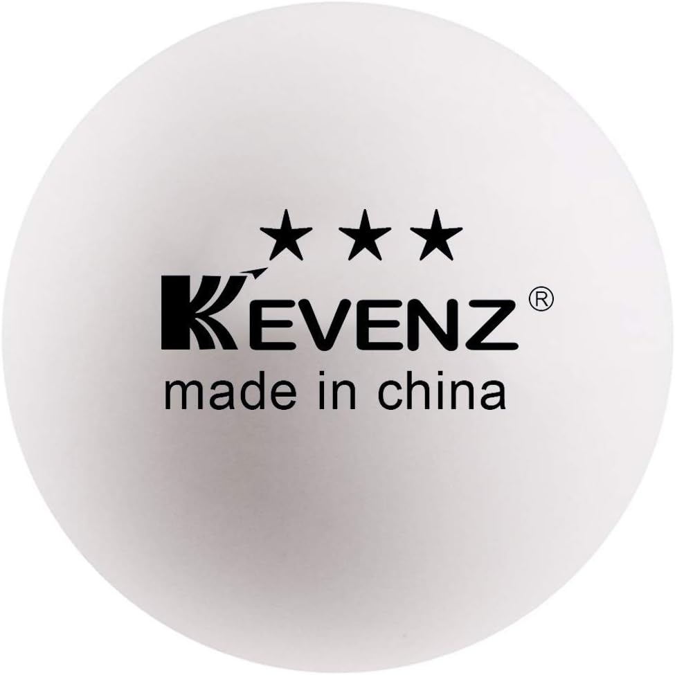 KEVENZ 1500-Pack Ping Pong Balls, 3 Star Advanced Table Tennis Balls, Bulk Outdoor and Indoor Ping-Pong Ball for Training, Competition and More