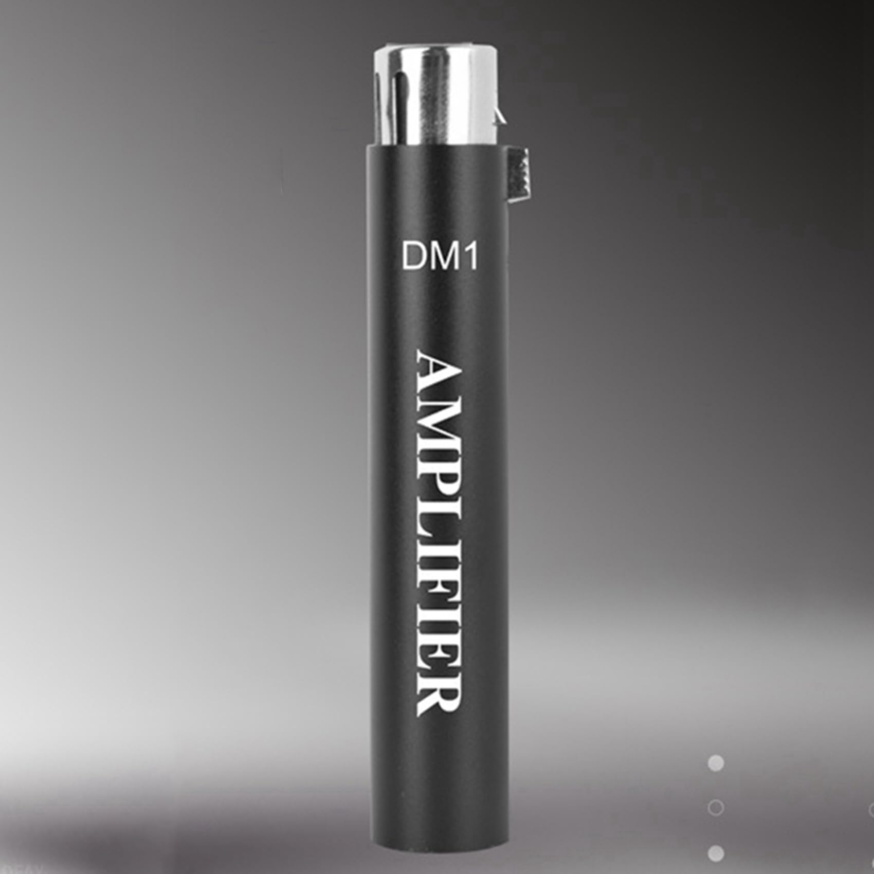 Bloepum 2X Replace for DM1 Dynamic Wired Microphone Amplifier 28Db Gainer Microphone Preamplifier for Livestream SM7B Mic,Black