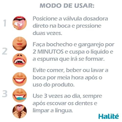 Enxaguante & Antisséptico Bucal Halité - 250ml