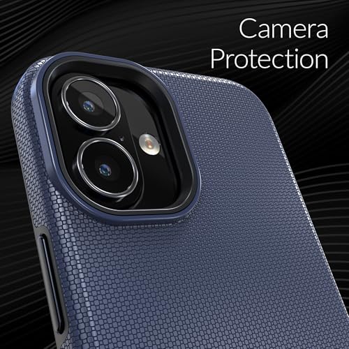 Image of Crave Dual Guard Compatible with iPhone 16 Plus Case, Compatible with MagSafe Shockproof Protection Dual Layer Case for Apple iPhone 16 Plus (6.7 inch) - Navy