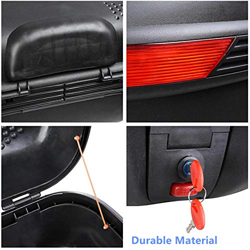 RainMan S 30L Motorcycle Tour Tail Box Scooter Trunk Luggage Top Lock Storage Carrier Case