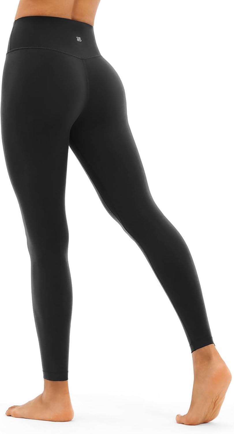 High Waisted Leggings for Women - Athletic Running Gym Leggings for Activewear and Training