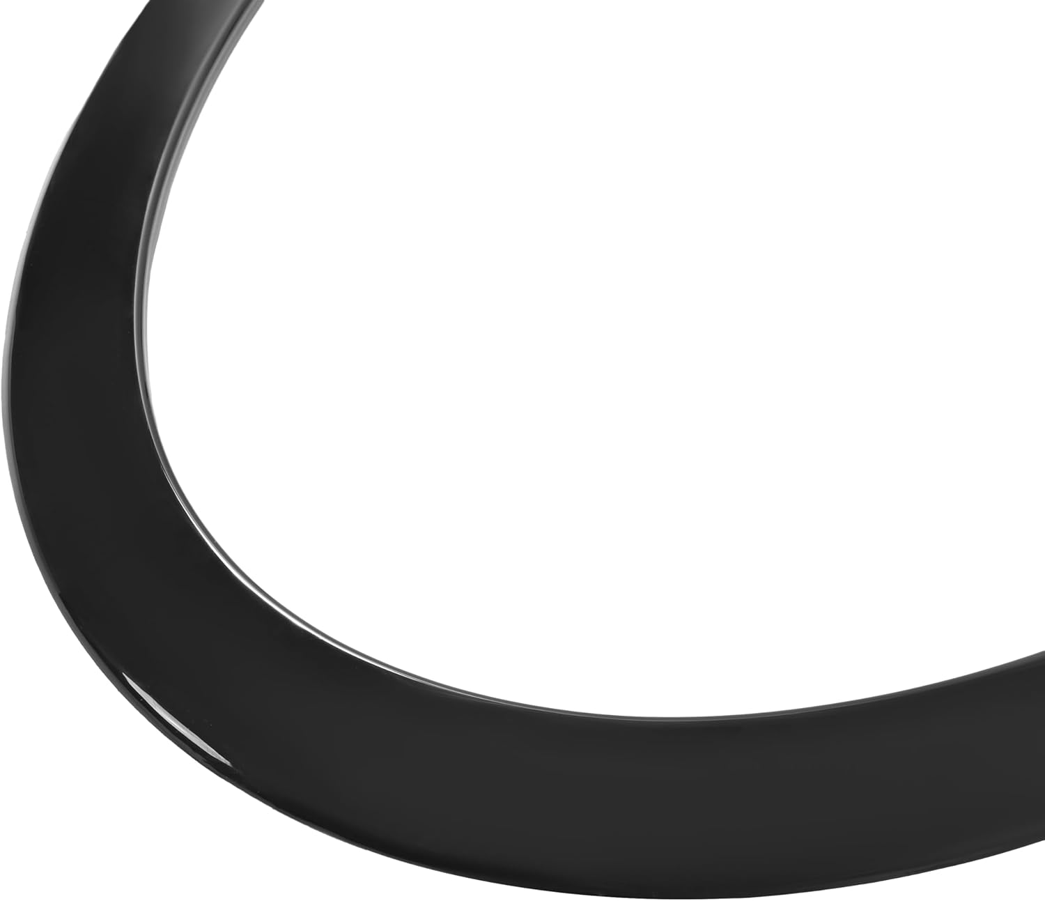 HECASA Headlight & Tail Light Bezel Compatible with 2014-2024 Mini Cooper S F55 F56 F57 Models Replacement for 51137300631 Headlamp Tail Lamp Trim Driver + Passenger Side Plastic(ABS) Black 4Pcs