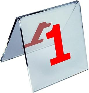 Table numbers, Acrylic Table Number Sets 3.1x2.7x3.1 Inches(45981)