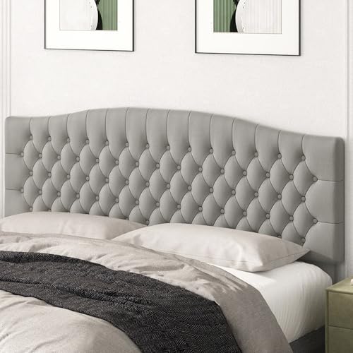 Befurtori King Headboard Only, Upholstered Headboard for...