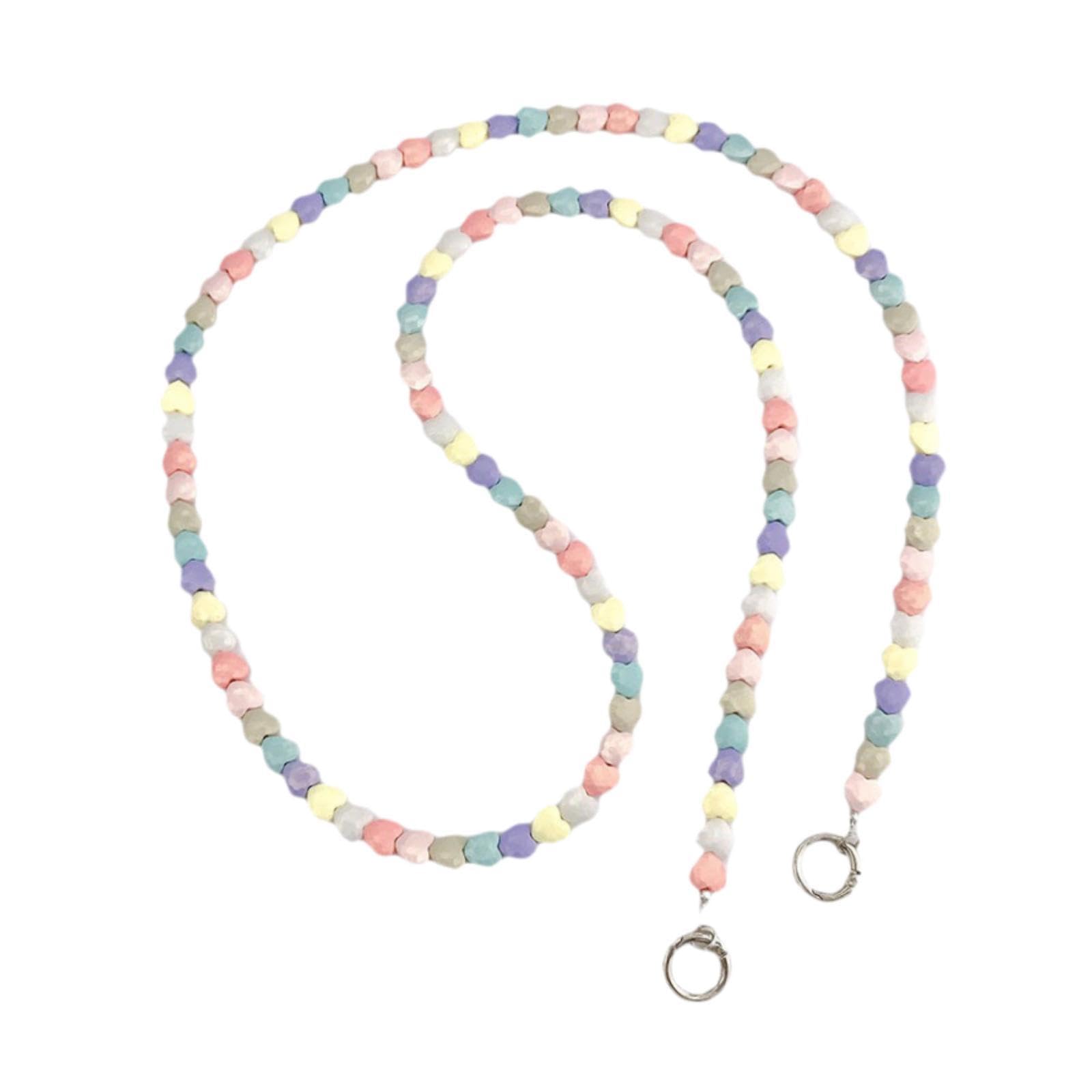 5X Cordón para Teléfono, Accesorio para Bolso, Llavero Portátil, Ligero, Práctico, Ideal para Manualidades, Regalo, Decoración, Correa de 120, 6 Piezas