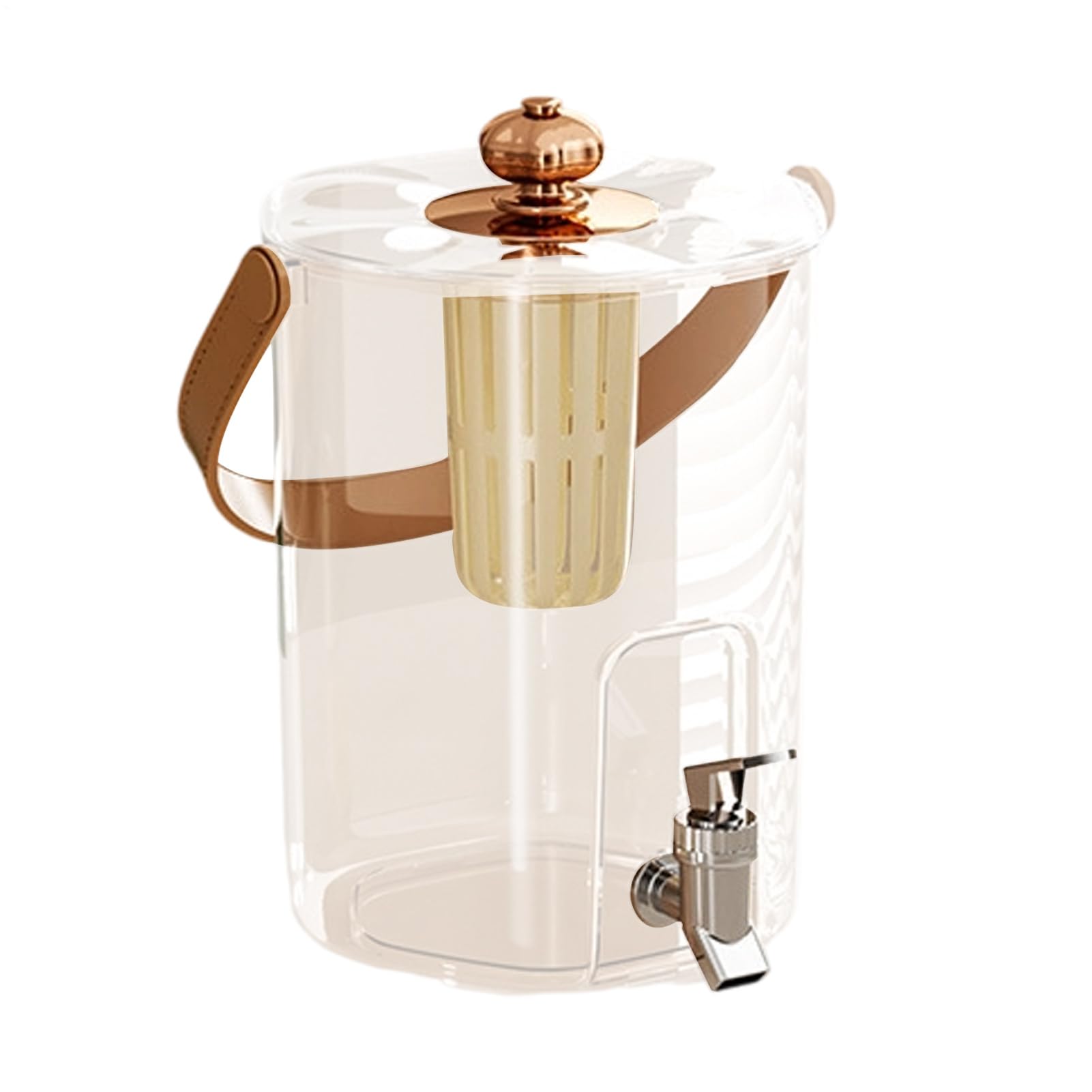 Distributeur de boisson 5L avec bec verseur et filtre pour jus de fruits et fêtes