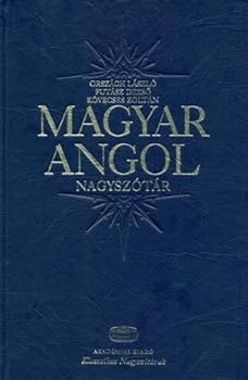 Hardcover Magyar Angol Nagyszotar/Hungarian-English Dictionary (The Classical Comprehensive Dictionaries Series) Book