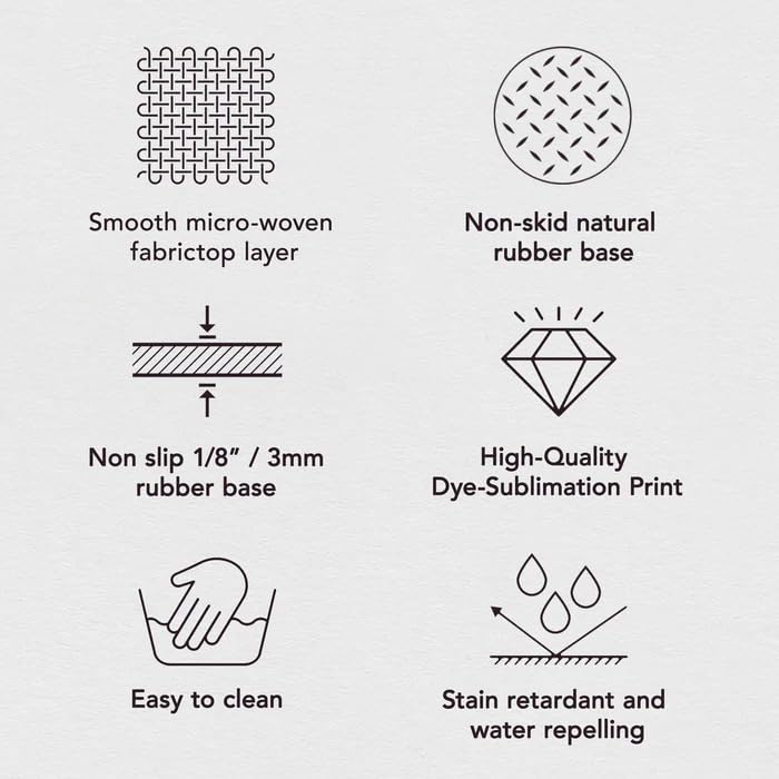 Image of Large Anime Mouse Pad | Goku Gaming Mouse Pad | 3mm Thick with Anti-Skid Rubber Base | Anime Desk Met for Laptop Desktop PC Gaming Mousepads Rubber Base with- Anti Skid | Size (11 x 23 Inch)