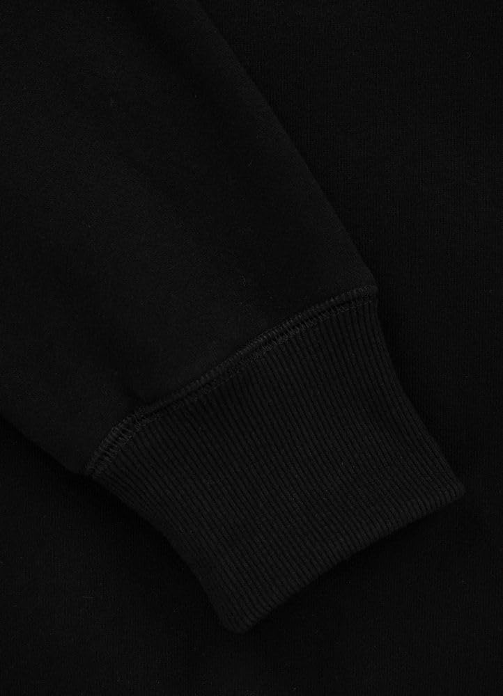 PITBULL Herren Pullover aus Baumwolle Sweatshirt für Männer Pit Bull West Coast Hilltop Black