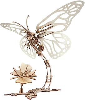 Mechanical UGEARS Wooden 3D Puzzle Model Butterfly Construction Set