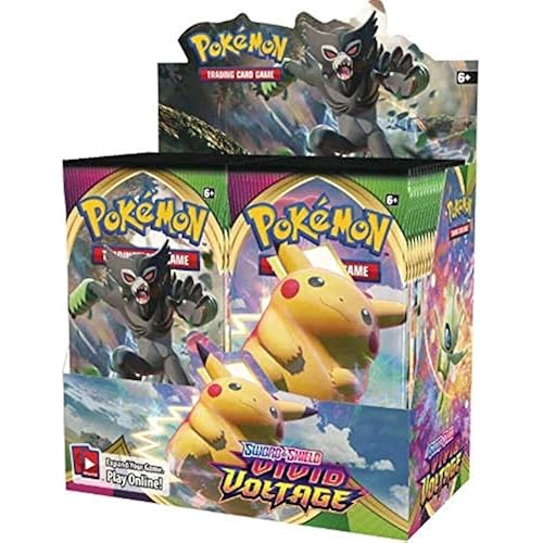 Pokémon Sword and Shield Vivid Voltage Booster Display (36) EN, Multicolor (820650817496)