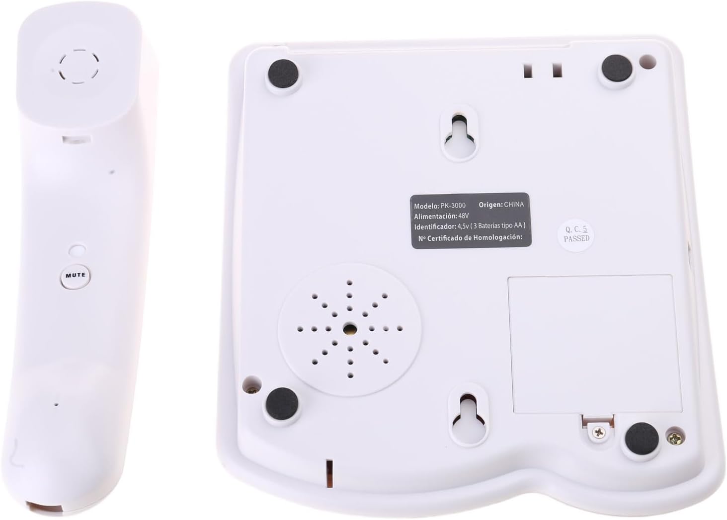Fixed Landline Phone Big Button Amplified Home with Loud Desk Telephone for Elderly and Low Vision Users Fixed Landline Big Button Amplified Home with Loud Desk Telephone for Elderly and