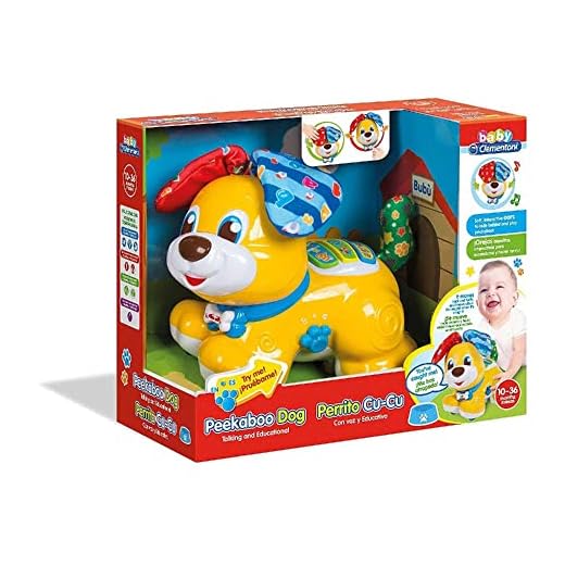 Clementoni 61600 Baby Peekaboo Dog