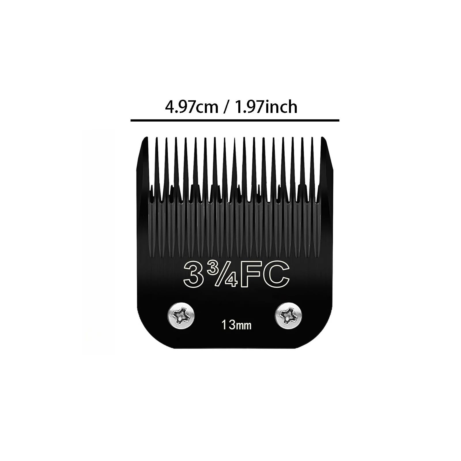 Compatible Con Andis, Compatible Con Oster A5, Compatible Con Wahl, Cuchilla De Peluquería for Perros Serie Km-10, | Black-3FC-13mm